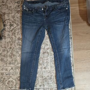 Vigoss Jeans in Faded Blue Wash The Dallas Slim BOOT